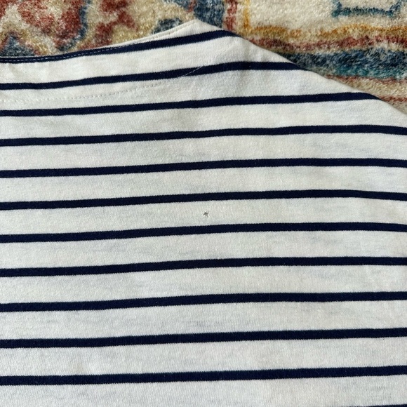 Vintage Le Chateau Striped T-shirt Large - Picture 7 of 7